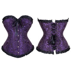 Boned Lace Corset Bustier